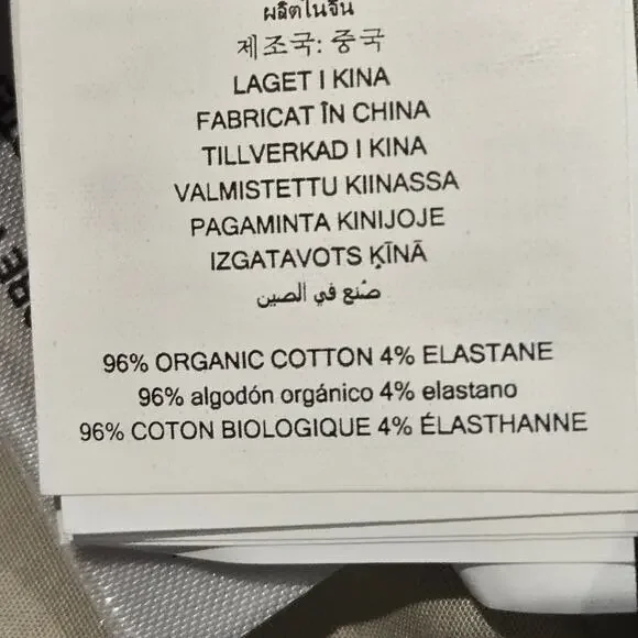 Michael Kors Khaki Gold Chain Halter Organic Stretch Cotton Midi Dress Tiered - Picture 9 of 10